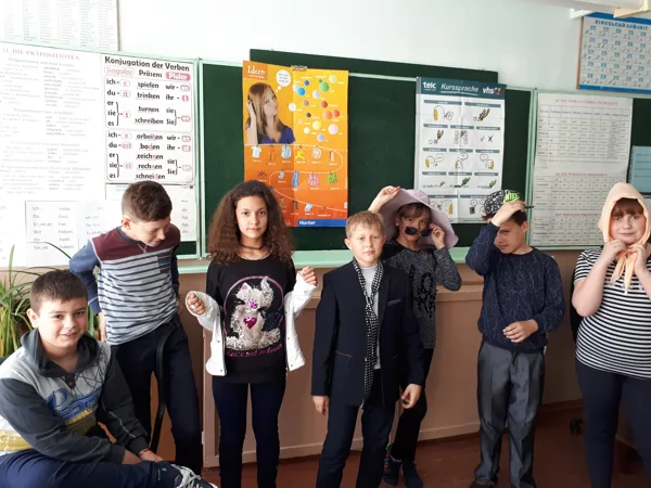  Інтерактивна гра за темою:"Одежа"