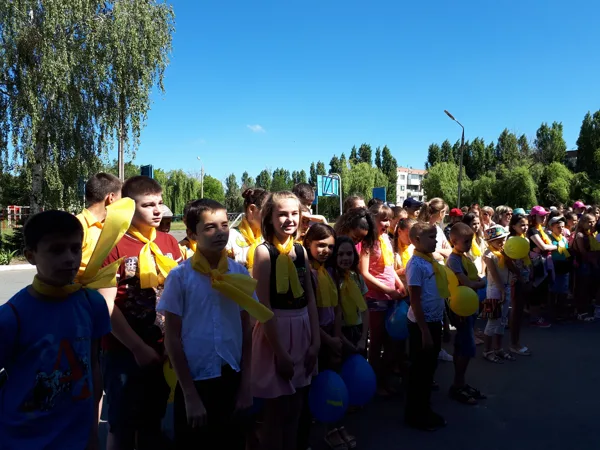 Урочисте відкриття мовного  табору